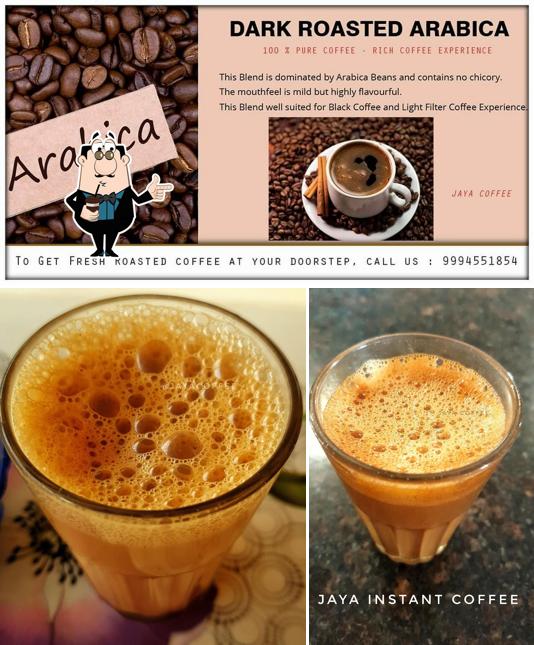 Enjoy a drink at Jaya Coffee Works