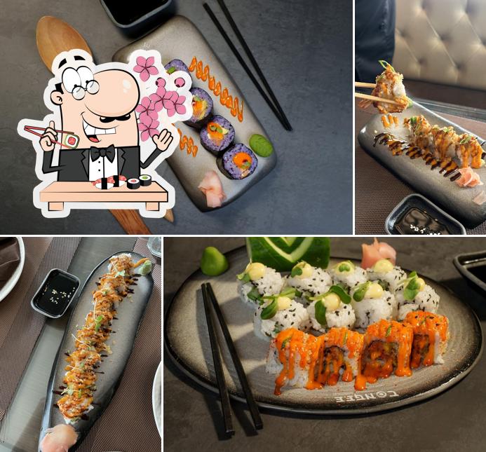 Order various sushi options