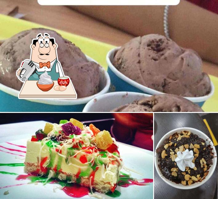 Enjoy one of the sweet dishes