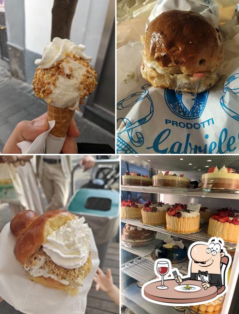 Platti al Gelateria Gabriele
