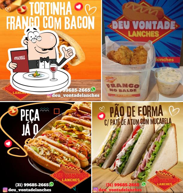 Deu vontade lanches