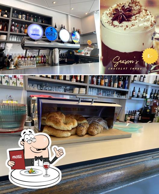 La foto della cibo e esterno di L' Athypique - Martigny