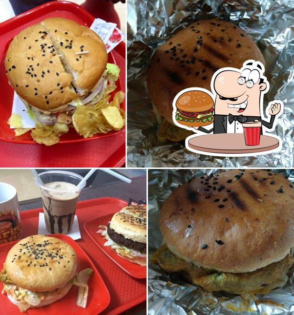 Hamburger at Burger Land