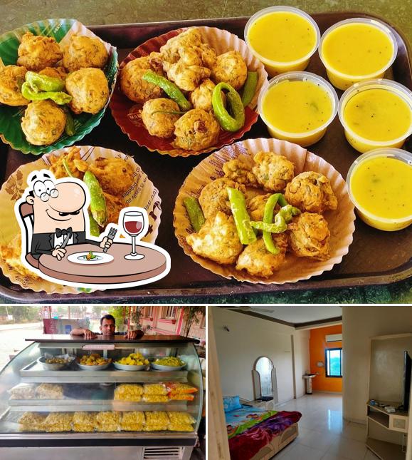 Among various things one can find food and interior at Hotel Kanishka Mandar