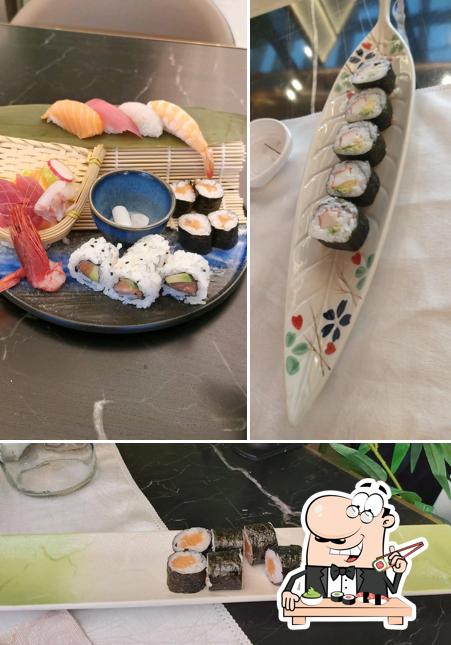 Prenditi le varie opzioni di sushi