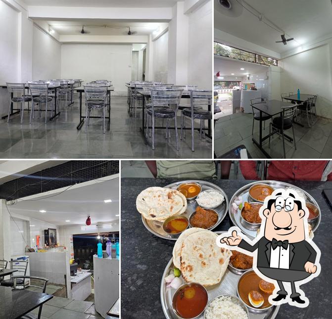 The interior of Nirali Biryani House