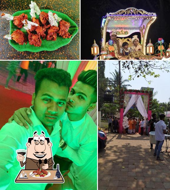 Pick meat dishes at Hotel solitaire regency sai shubham hall