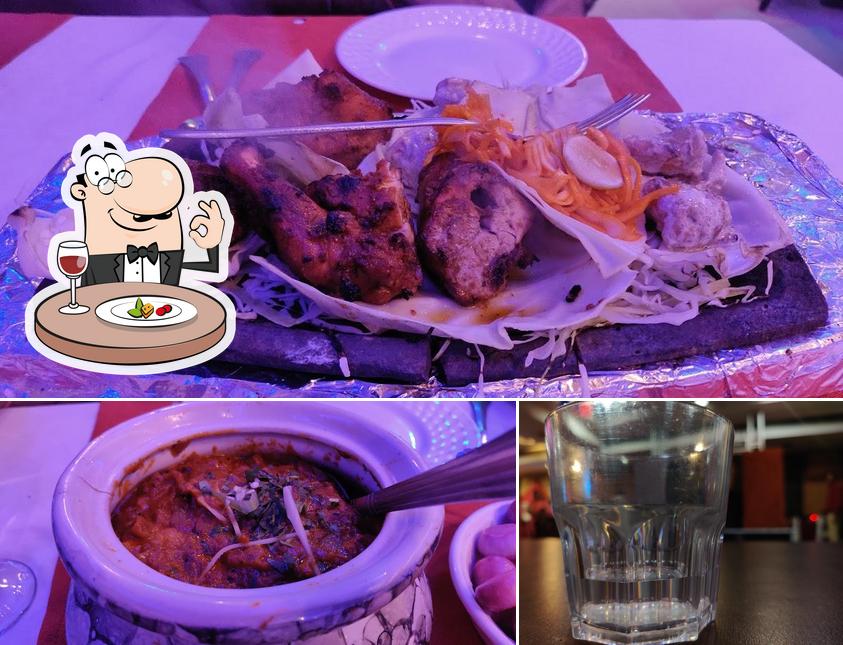 The restaurant's food and beer