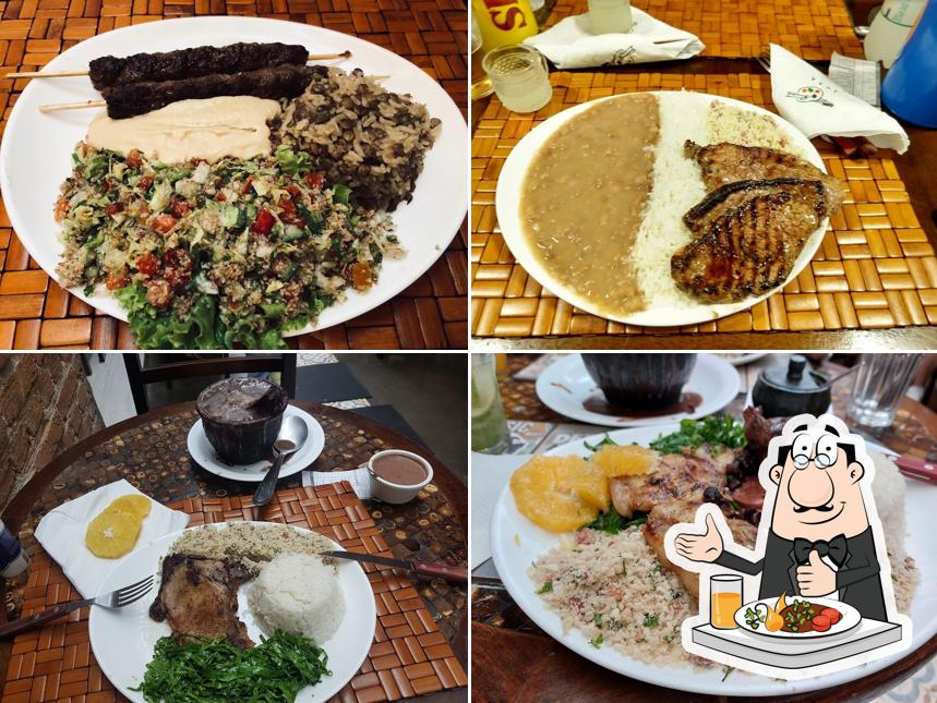 Costeletas de porco em Restaurante Jura