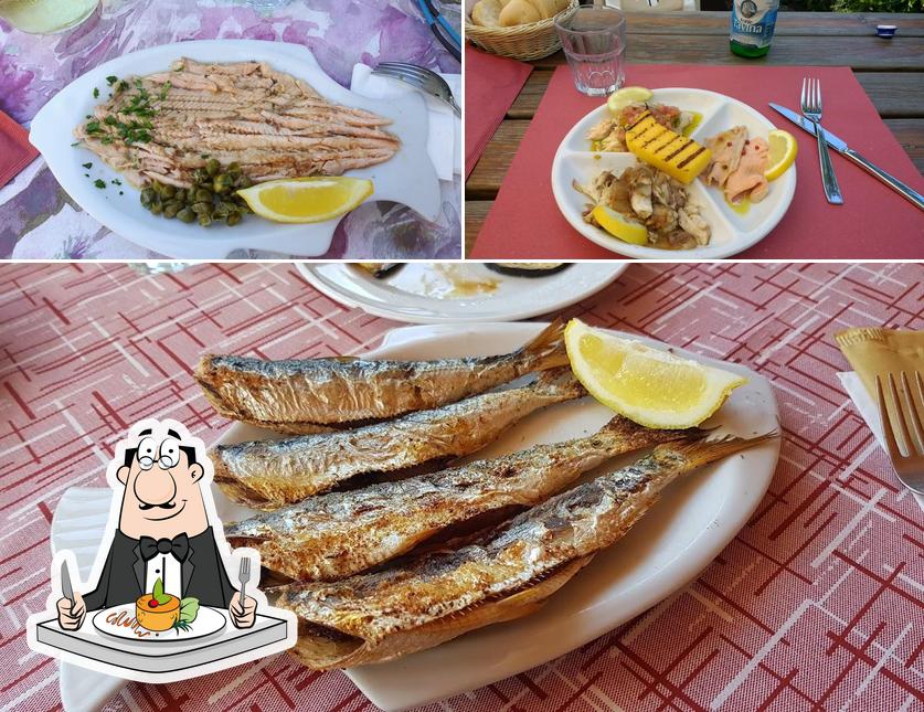 Cibo al Porticciolo del Campanello Ristorante e Camere