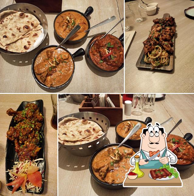 The Taste Factory Jalsa offers meat dishes