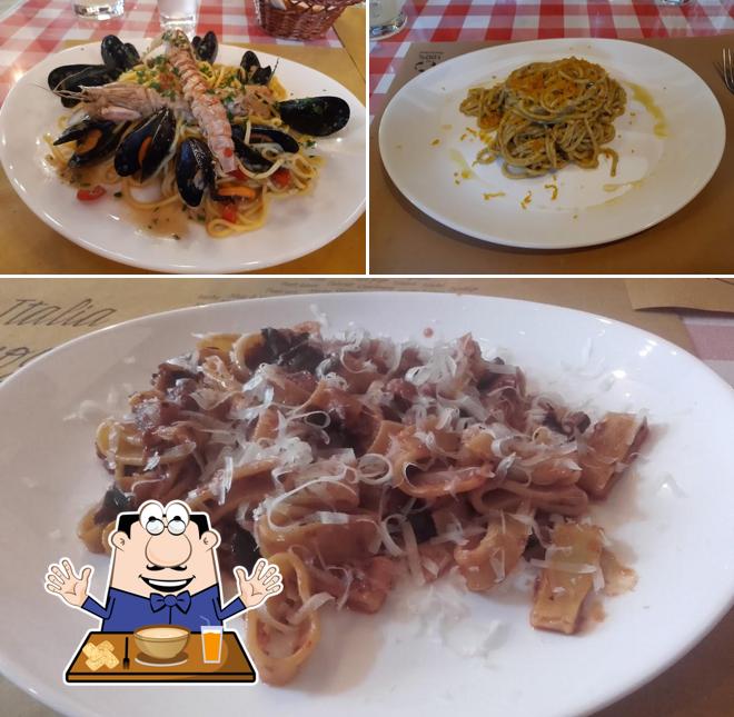Platti al Trattoria La Grotta