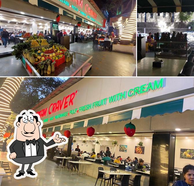 The interior of Cream Craver