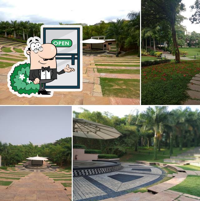 The outside area is an important feature of Arena Food Court