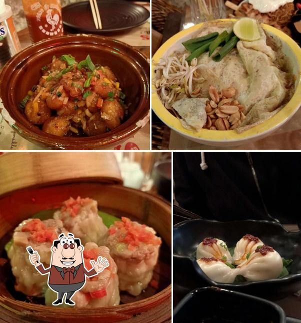 Food at Ping's Cafe Orient