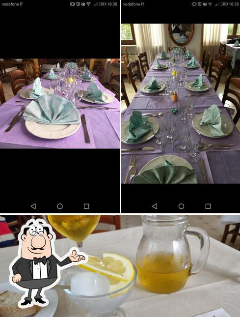 Ristorante Cenerentola se distingue par sa intérieur et nourriture