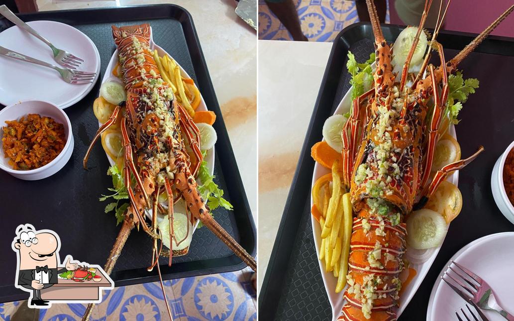 Pick different seafood dishes served at Lala Babu The Resto Cafe & Restaurant