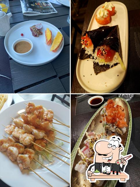 Prova le varie opzioni di sushi