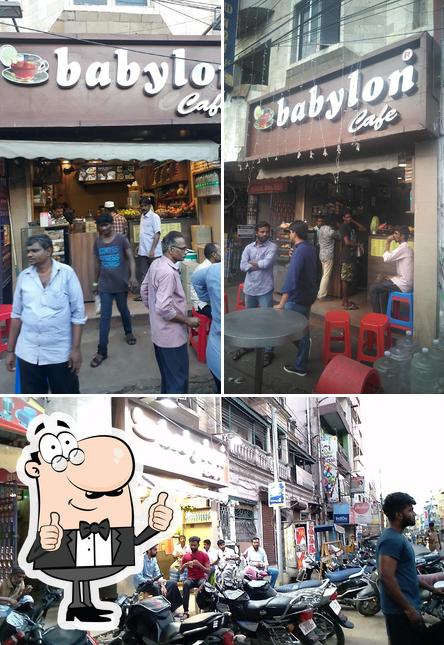 Look at the pic of Babylon Cafe