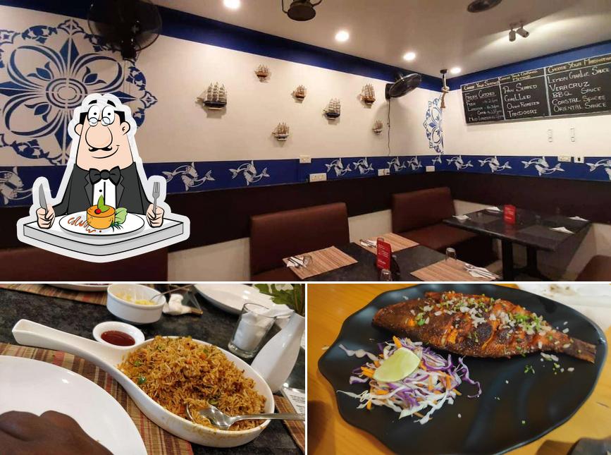 Meals at De Bluefin Seafood Multicuisine Restaurant