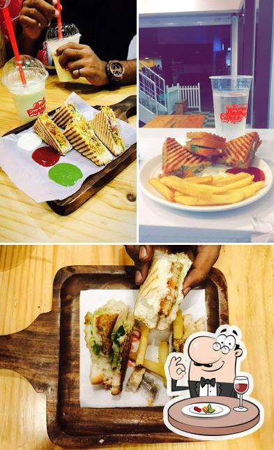 Food at Desi Cuppa