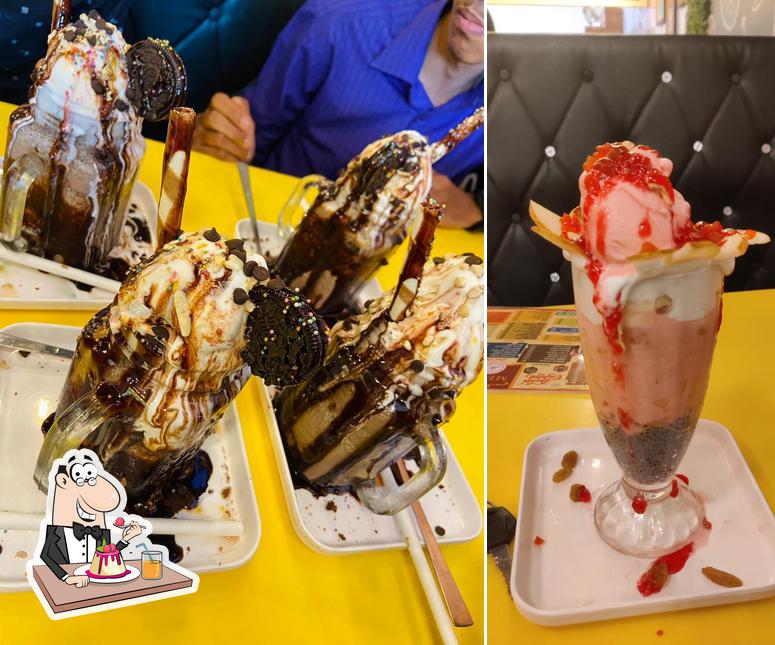 Order one of the sweet dishes