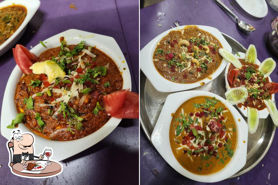 Hotel Akshra Pure Veg offers meat dishes
