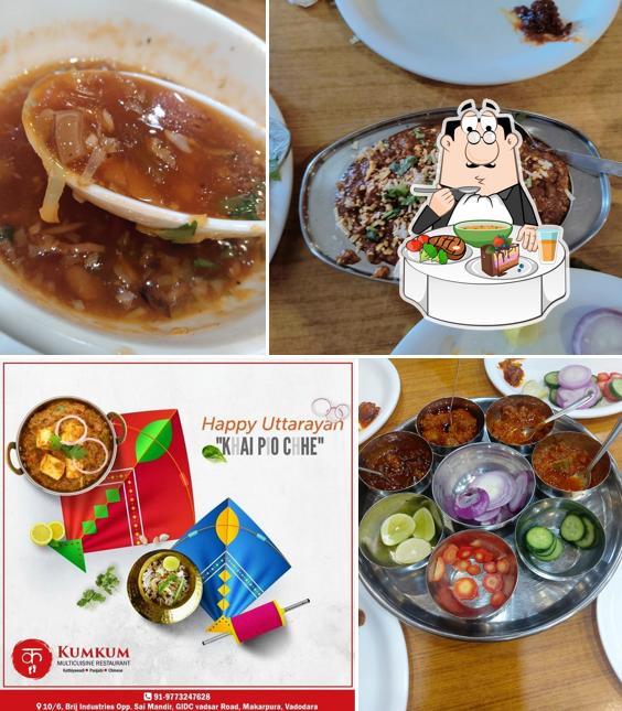 Hot and sour soup at Kum Kum Restaurant