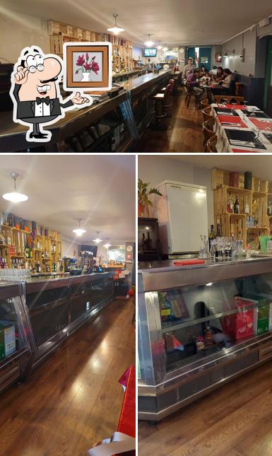 Gli interni di Mont Blanc