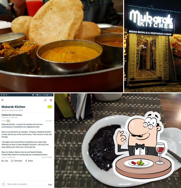 Food at Mubarak Kitchen