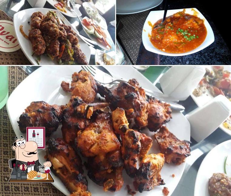 There’s a selection of dishes for meat lovers