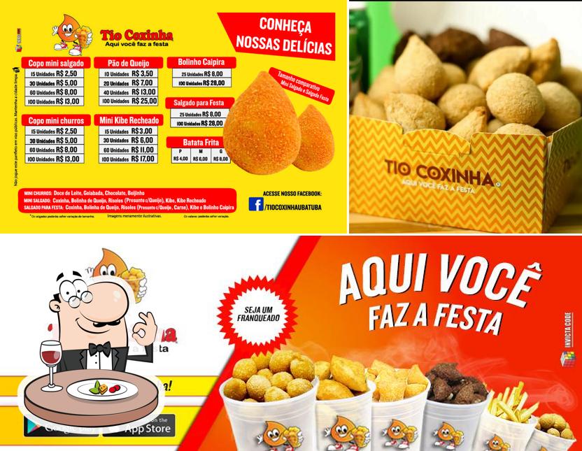 Platos en Tio Coxinha São Sebastião