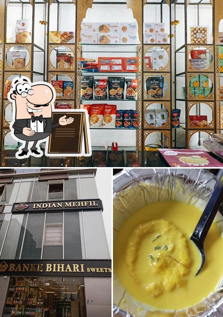 Banke Bihari Sweets is distinguished by exterior and food