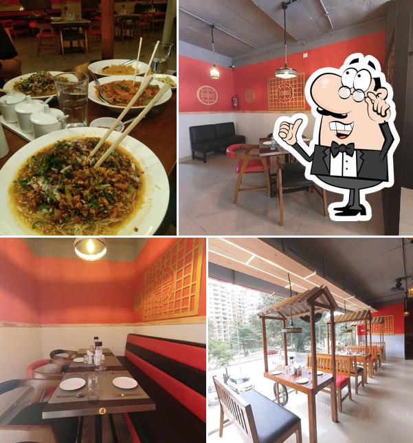 The interior of Beijing Bites - Seegehalli