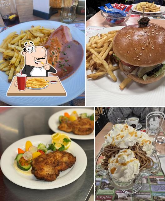 Patatine fritte al Bistr'Hockey (restaurant de la patinoire)