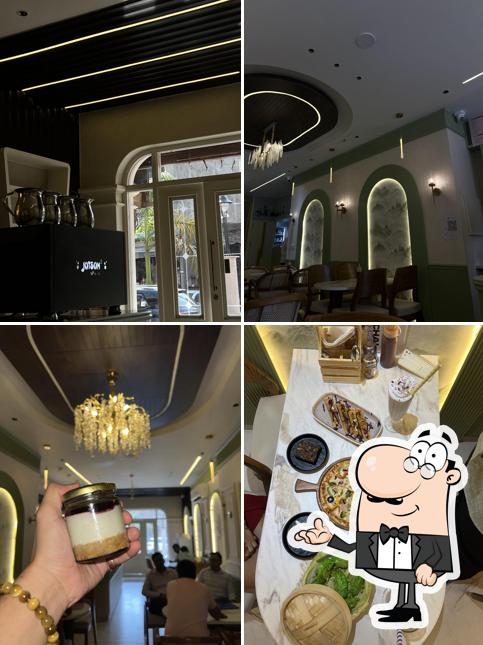 The interior of Chai Churi Cafe