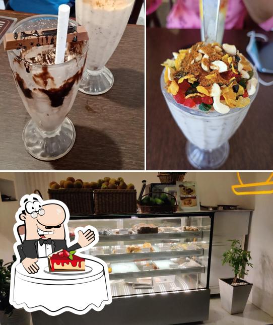 Cups 'N' Cakes Premium Bakery serves a number of desserts