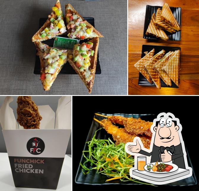 Food at FFC (Funchick Fried Chicken)