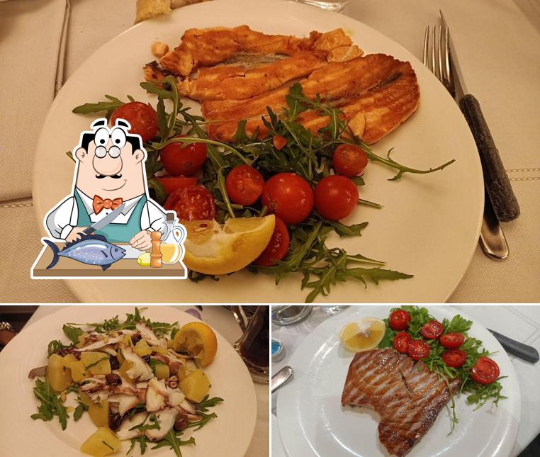 Salmone grigliato al Il Maccherone