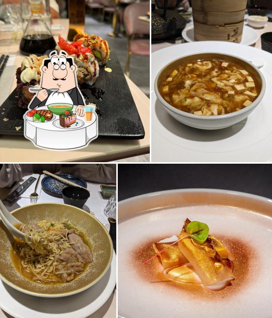 Zuppa calda e acida al KOBU sushi inspiration