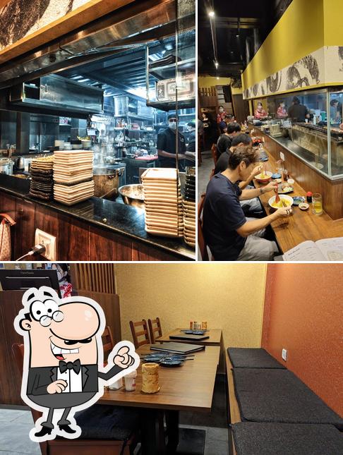 The interior of Kuuraku Bangalore