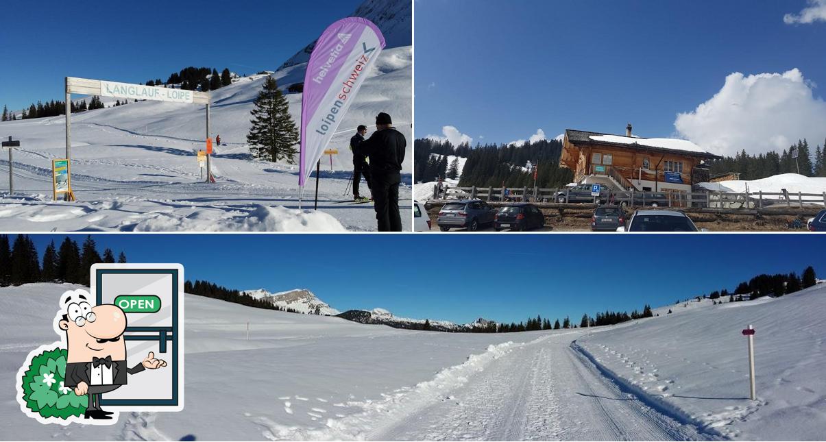 Gli esterni di Jägerstübli Lombachalp