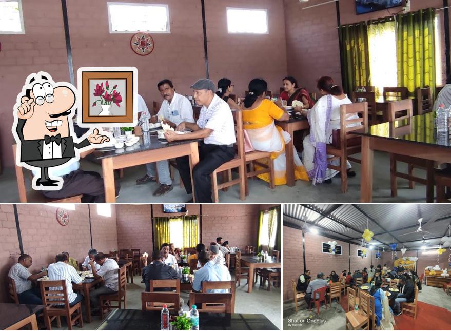 The interior of NIHAR FAMILY DHABA