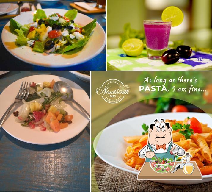 Greek salad at Nineteenth May Resto-Bar Catering Services