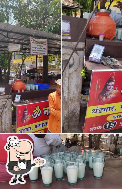 Look at this image of Om Namah Shivaay Lassi Centre