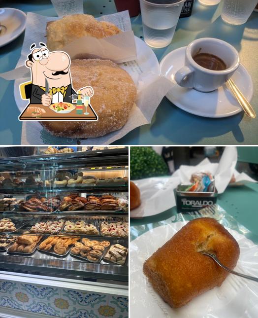 Dai un’occhiata alla immagine che presenta la cibo e interni di Pasticceria Calemma Dolci Momenti