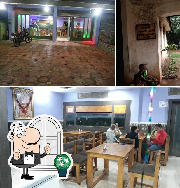 Among different things one can find exterior and interior at STOP-INN RESTAURANT