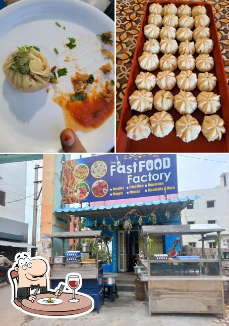 Take a look at the photo displaying food and exterior at THE FAST FOOD FACTORY