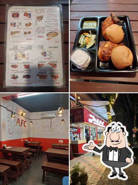 The interior of The AFC American Fried Chicken - Punnol