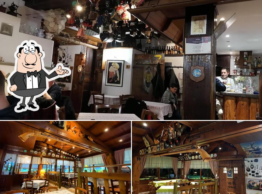 Gli interni di Ristorante Le Magnolie Gasthaus